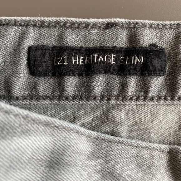 Lucky Jeans, Heritage Slim Style in gray denim - Picture 4 of 7